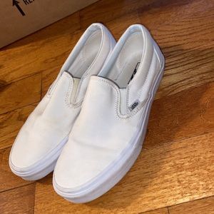 Mens White Vans